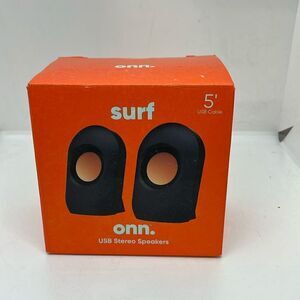 ON SURF USB SPEAKERS FACTORY SEALED FTL-08-133